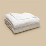     White-Baby-Blanket-Knit-Cellular-Toddler-Blankets-for-Boys-and-Girls-A043