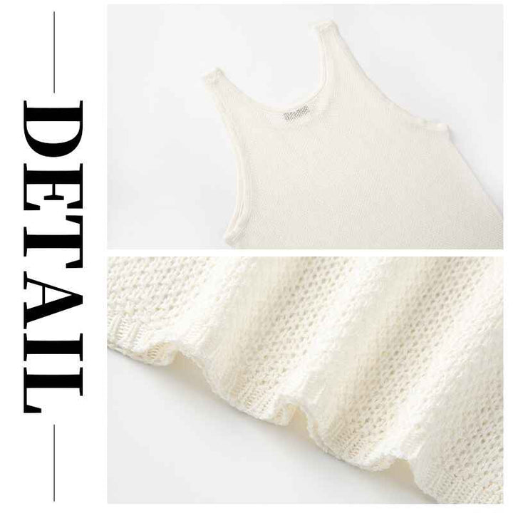 White-Mens-summer-new-white-bottoming-sweater-loose-fitness-sports-vest-G084-Detail-2