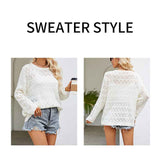 White-Women-Hollow-Out-Crochet-Knit-Sweater-Cover-Up-Tops-Trendy-Long-Sleeve-Pullover-Shirt-See-Through-Knitwear-k611-Detail
