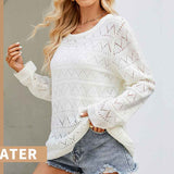 White-Women-Hollow-Out-Crochet-Knit-Sweater-Cover-Up-Tops-Trendy-Long-Sleeve-Pullover-Shirt-See-Through-Knitwear-k611-Side