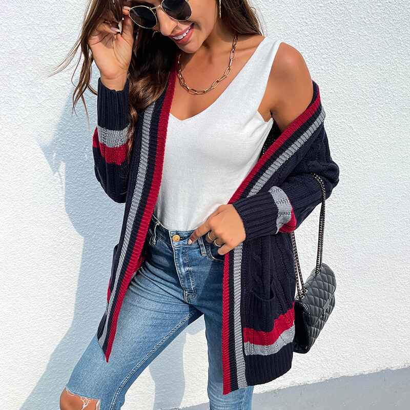Womens-Striped-Sweater-Cardigan-Casual-Color-Block-Draped-Kimono-Long-Sleeve-Open-Front-Sweater-Coats-K627-Side