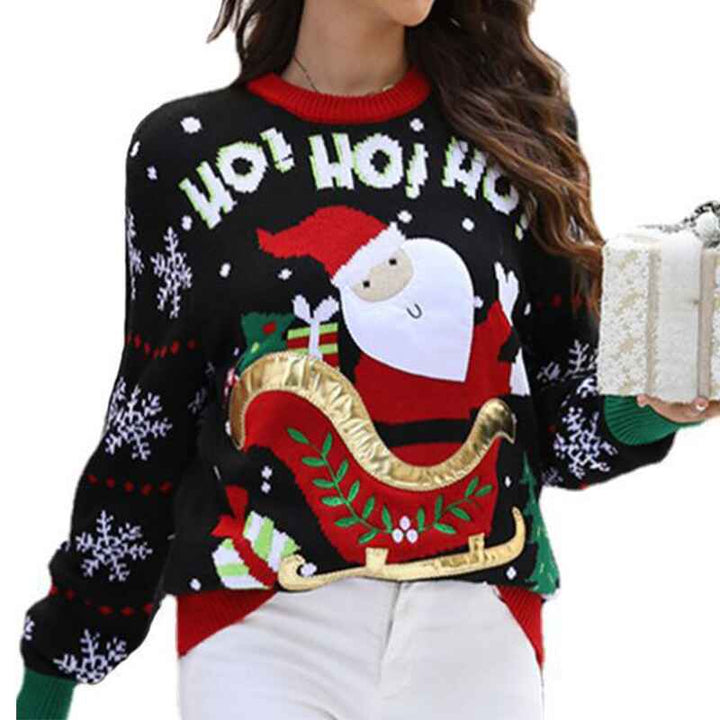 Womens-Ugly-Christmas-Sweater-Funny-Cute-Christmas-Tree-Snowflake-Santa-Xmas-Knitted-Pullover-Jumper-Tops-K615-White-Background