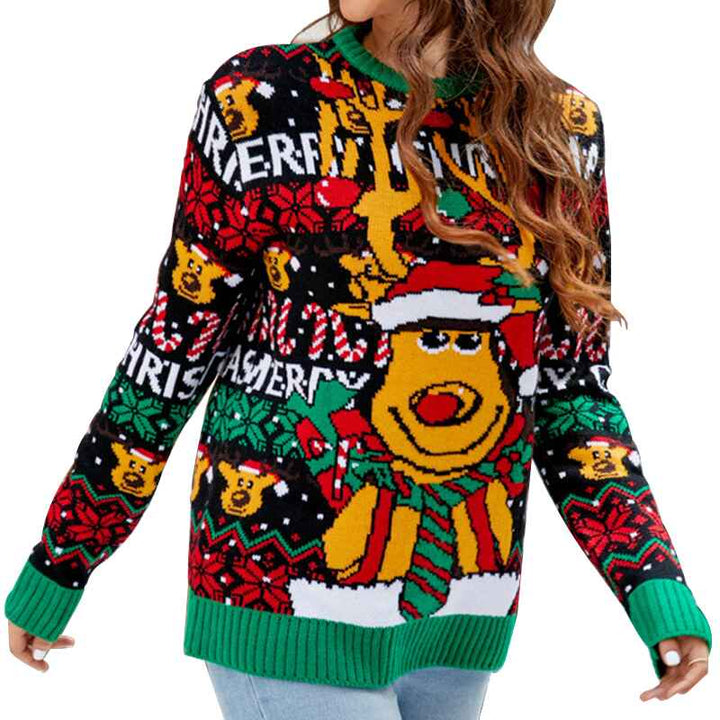 Yellow-Elx-Christmas-Sweaters-for-Women-Festive-Holiday-Themed-Ugly-Sweaters-Cute-and-Unique-Winter-Designs-K620
