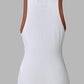 Contrast Binding Tank Tops Summer Sleeveless Basic Cami Top Shirt Slim Knit Ribbed Racerback Blouses
