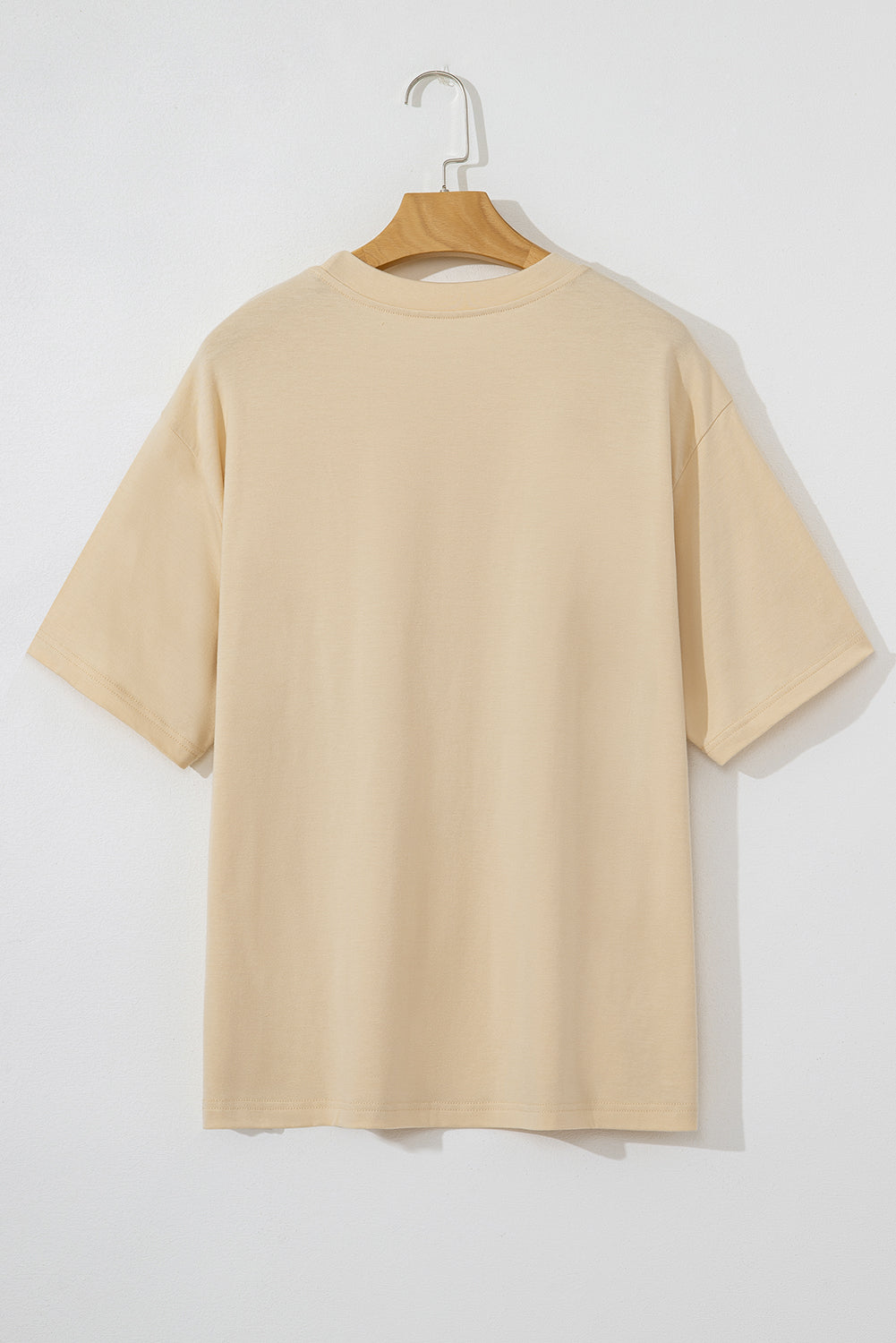 Parchment  Western Burro Cactus Crew Neck Graphic Tee