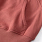 Brown Zip Up Stand Collar Ribbed Thumbhole Sleeve Sweatshirt