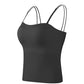 Spaghetti Strap Slim Fit Tank Top Sexy Workout Camisole Tops