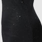 Chain Strap Glitter Bodycon Dress