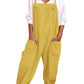 Pocket Design Knotted Suspender Jumpsuit
