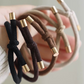 Camel 5pcs/set Thicken Knotted Elastic Hair Tie