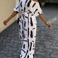 nk Print Off Shoulder Jumpsuit Waist Tie Elegant Casual One Piece Outfit