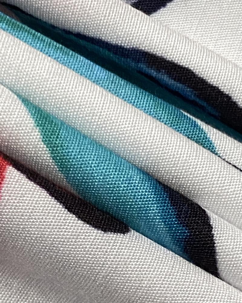 2 Pieces Outfit Plain V Neck Short Sleeve Ruched Top and Casual Floral Print Wide Leg Pants Set