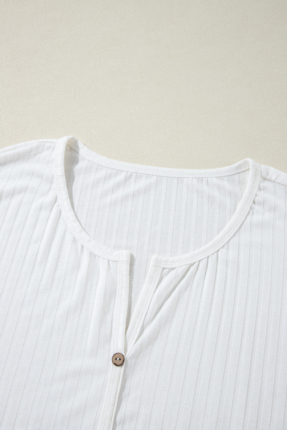 Apricot Plus Size Printed Patchwork Textured Buttoned Blouse