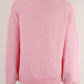 Pink Bow Graphic Drop Shoulder Round Neck Sweater