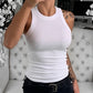 O Neck Sleeveless Basic Slim Fit Skinny Tank Casual Top(Without Pads)