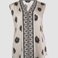 Floral Print V Neck Sleeveless Tank Top Casual Slim Fit Blouse