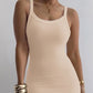 Spaghetti Strap U Neck Casual Maxi Dresses Slim Fit Cami Dress Party Club Bodycon Dress