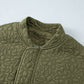 Jungle Green Floral Quilted Jacket