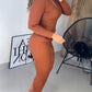 V Neck Long Sleeve Chic Slim Fit Dress