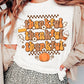 Khaki thankful Crew Neck Thanksgiving Graphic Tee