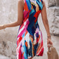 Allover Print Casual Tank Dress