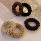 Camel 5 Piece Thick Braided Hair Tie Set