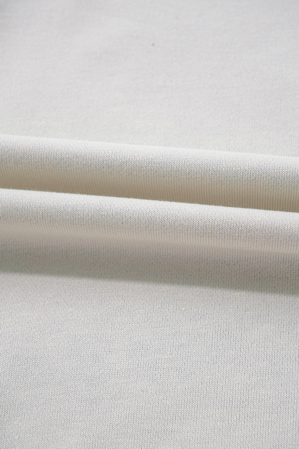 Sky Blue Ribbed Detail Color Block Sleeve Baggy Sweatshirt