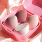 Peach Blossom 4pcs Water Drop Shape Makeup Sponge