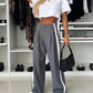 High Waist Wide Leg Pants Loose Fit Trousers Suit Pants