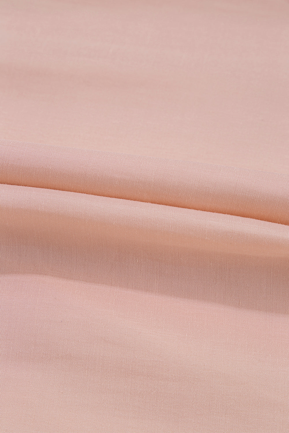 Delicacy Solid Color Flounce Hem Buttoned Turn Down Collar Dress