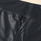 Black Faux Leather Skinny Leggings