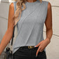 Round Neck Sleeveless Tank Casual Slim Fit Summer Top