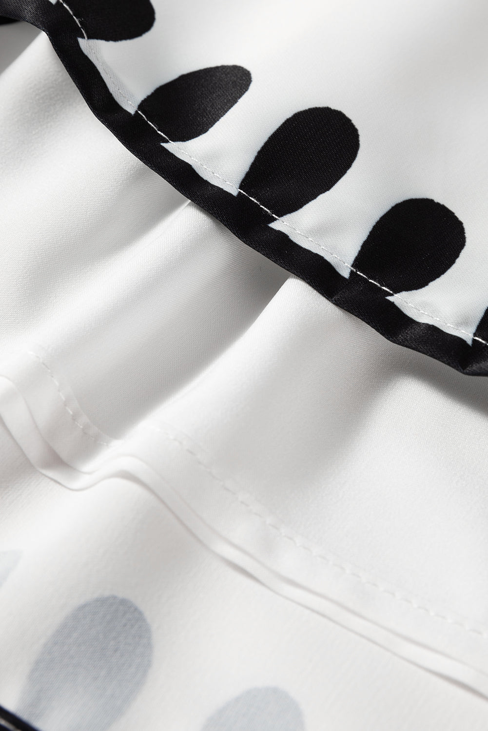 Black Tribal Geometric Print Belted High Waist Casual Shorts