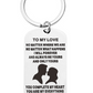 Silvery Valentines Day Love Letter Pendant Alloy Keychain