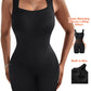 Seamless Square Neck Sleeveless Tank Top Tummy Control Bodysuit Romper