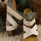 Beige Braided Detail Criss Cross Platform Slippers