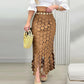 Hollow out Boho Tassel Slim Fit Bodycon Long Skirt