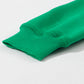 Green LUCKY Aphabet Chenille Embroidered Pullover Sweatshirt