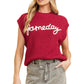Racing Red Game Day Rugby Football Season Sweater Vest