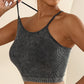 U Neck Racer Back Crop Active Top