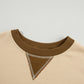Apricot Color Block Thumbhole Sleeve Drop Shoulder Sweatshirt