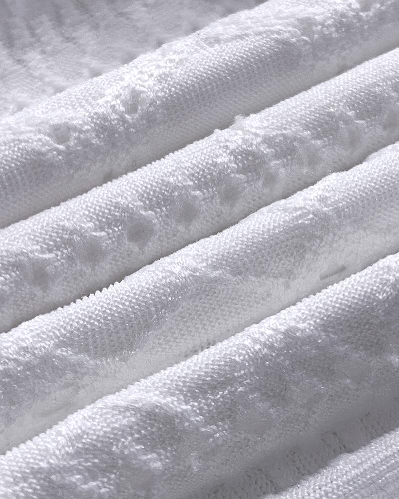 2 Pieces Outfits Contrast Lace Halter Sleeveless Knit Tank and Strechy Waist Drawstring Knit Shorts Set