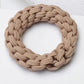Camel 5 Piece Thick Braided Hair Tie Set