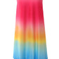 Ombre Short Sleeve Casual Maxi Dress