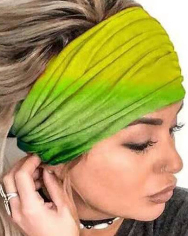 Ombre Tie Dye Yoga Sports Headband