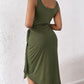 Tied Detail Sleeveless Casual Dress