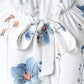 Floral Print Tied Detail Casual Dress