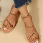 Toe Ring Summer Beach Flip Flops