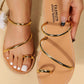 Toe Ring Summer Beach Flip Flops
