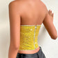 Allover Sequin Bandeau Corset Top